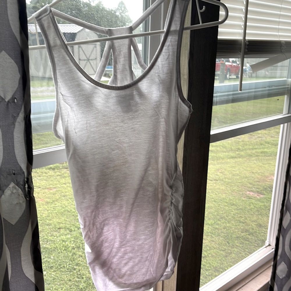 White tank top